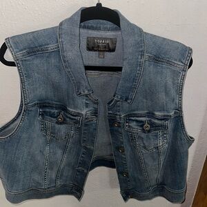 Torrid denim vest